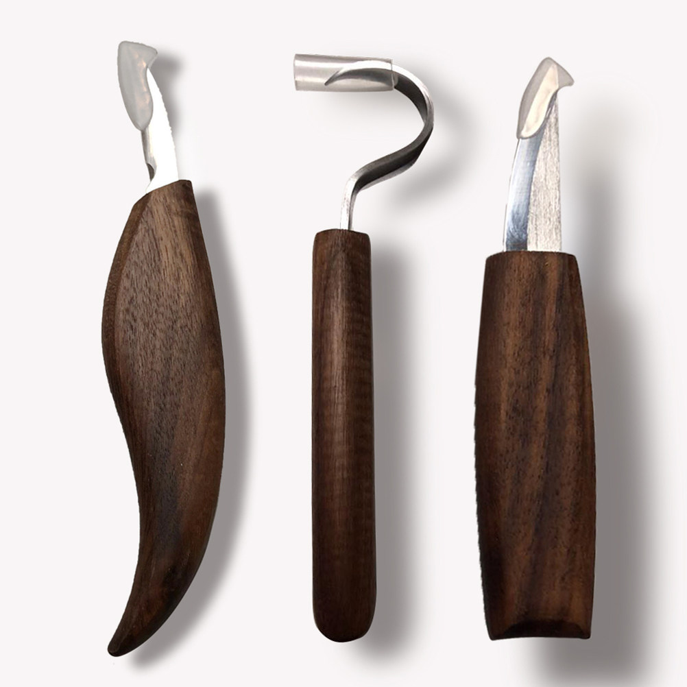 Wood Chisel Set - Set di 5 coltelli da intaglio