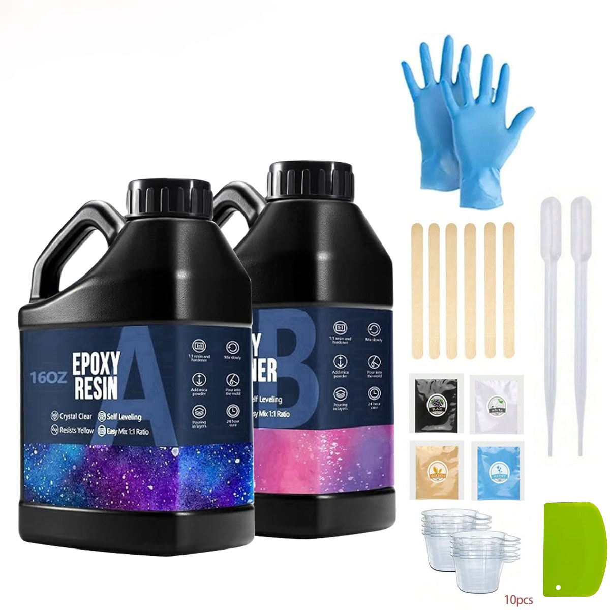 Kit in resina epossidica crist - Woodworking Resin recensione e prezzo